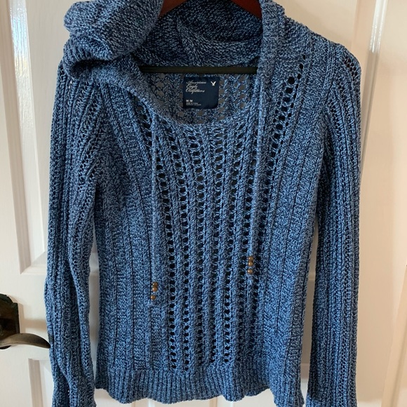 American Eagle Outfitters Sweaters - American eagle outfitters blue sweater size M